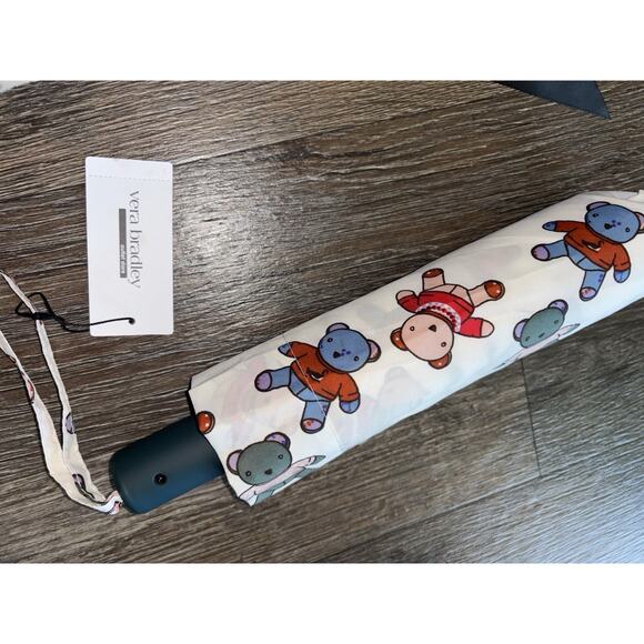 Vera Bradley NWT Blanket in Toasty Teddies With Matching Umbrella - Picture 4 of 7